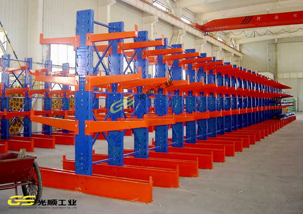 悬臂式货架适用于什么材料放置—深圳货架厂家