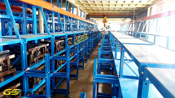 模具货架让仓库模具整齐起来—深圳<a href='http://www.szgsg.com/' target='_blank'><u>货架厂家</u></a>